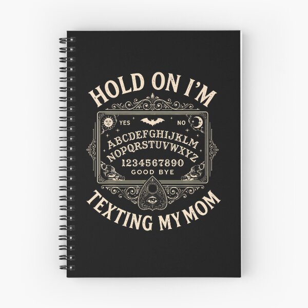 Item preview, Hold On Im Texting My Mom Funny Ouija Board Spooky Humor designed and sold by RealestInternet.