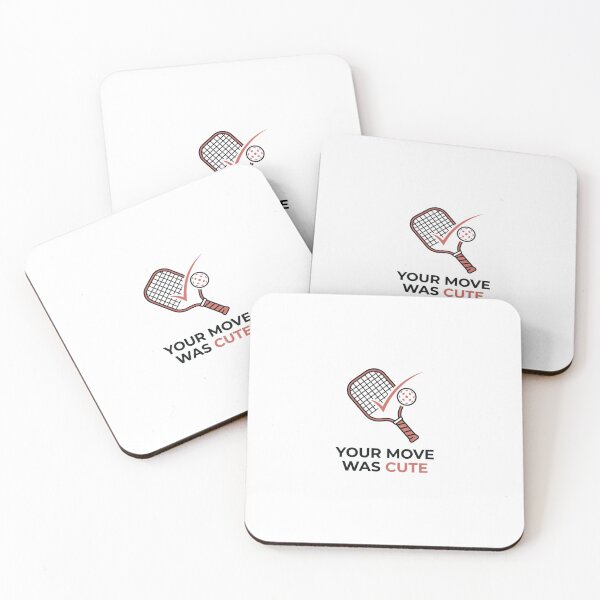 Item preview, Your Move Was Cute - Pickleball Design designed and sold by RunningWhiskers.