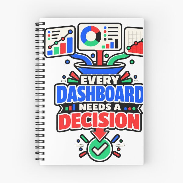 Item preview, Every Dashboard Needs a Decision designed and sold by Shope Buzz.