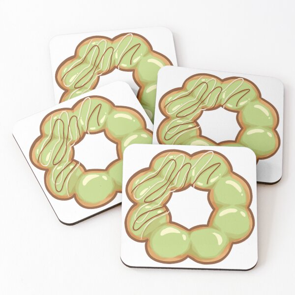Item preview, Matcha Mochi Donut designed and sold by artjellybellyPH.