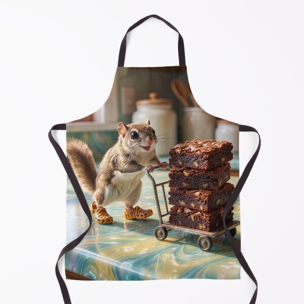 Item preview, Japanese Flying Squirrel Makes Off With the Brownies designed and sold by Tridentulus.