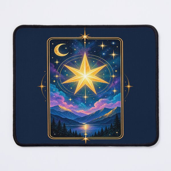 Item preview, Mystical Golden Star Tarot designed and sold by Hari Arts.
