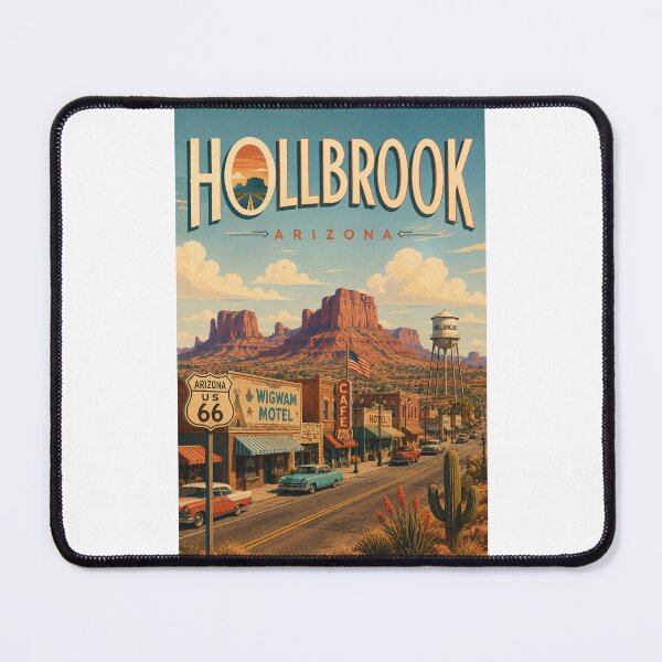 Item preview, Holbrook Arizona Route 66 Main Street and Painted Desert Country designed and sold by Places On Earth.