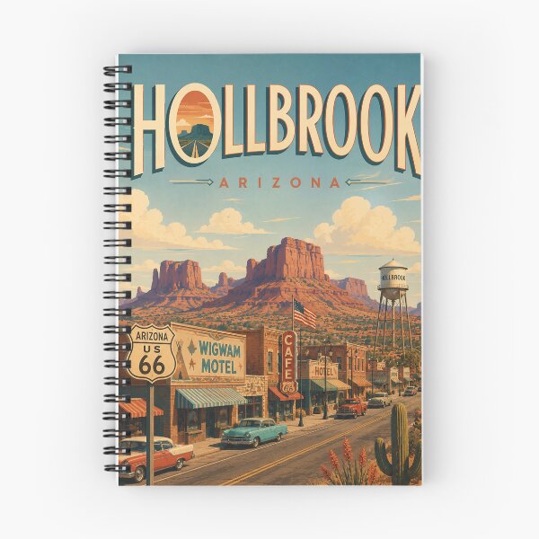Item preview, Holbrook Arizona Route 66 Main Street and Painted Desert Country designed and sold by Places On Earth.