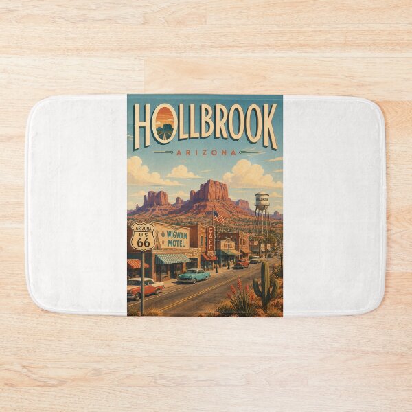 Item preview, Holbrook Arizona Route 66 Main Street and Painted Desert Country designed and sold by Places On Earth.