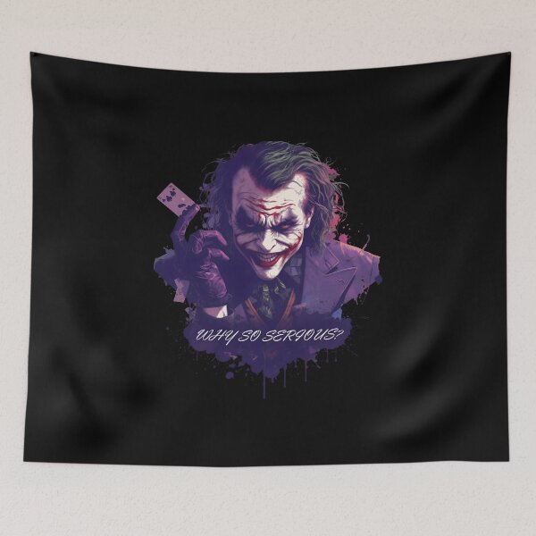Item preview, Intense Villainous Portrait Purple Splatter designed and sold by GREGORYBEN.