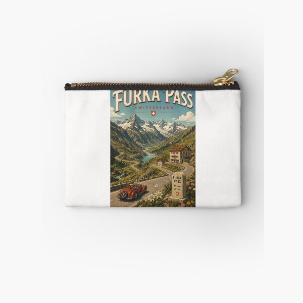 Item preview, Furka Pass Switzerland Alpine Road through Uri Mountains designed and sold by Places On Earth.