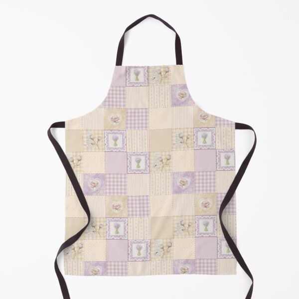 Item preview, Lavender Vintage Patchwork Sampler Art designed and sold by SSundaysPrints.