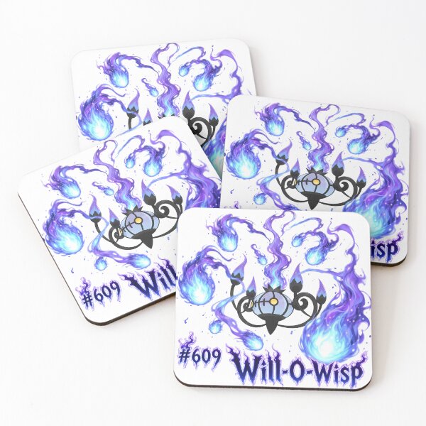 Item preview, Will-O-Wisp Blue Flame Illustration designed and sold by 91bravo1029.