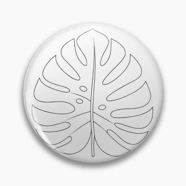 Item preview, Monstera Leaf Detailed 2 Line Art Gift designed and sold by OneLine Studio.