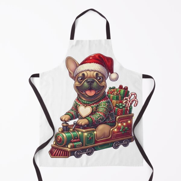Item preview, Feliz Naughty Frenchie Christmas PNG designed and sold by 1707warehouse.