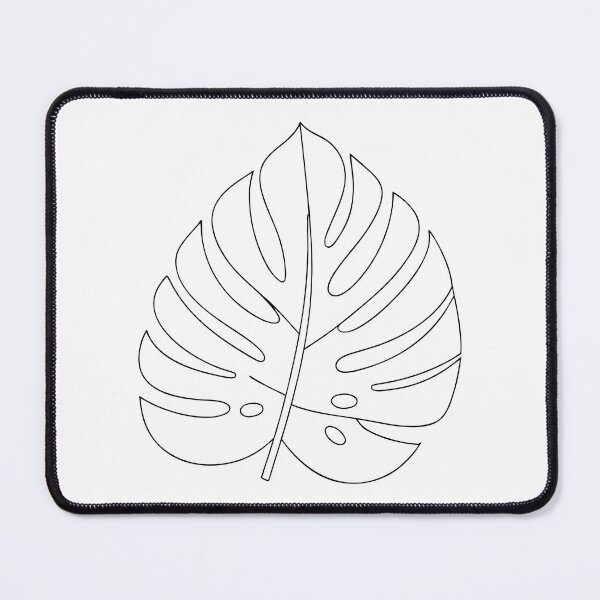 Item preview, Monstera Leaf Detailed 1 Line Art Gift designed and sold by OneLine Studio.