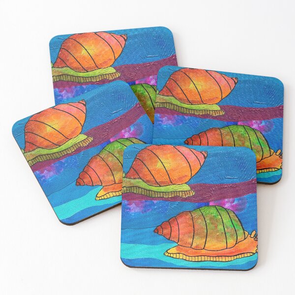 Item preview, Happy Trails, Psychedelic Snails designed and sold by artbycassia.