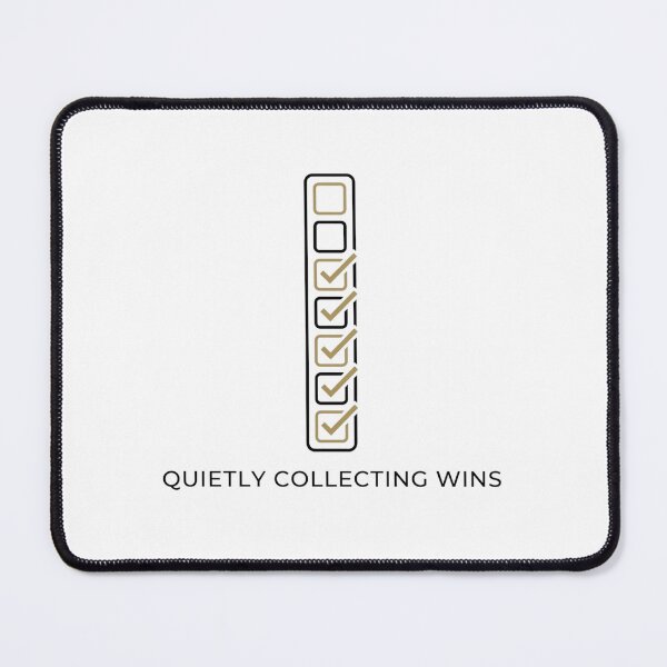 Item preview, Quietly Collecting Wins designed and sold by RunningWhiskers.