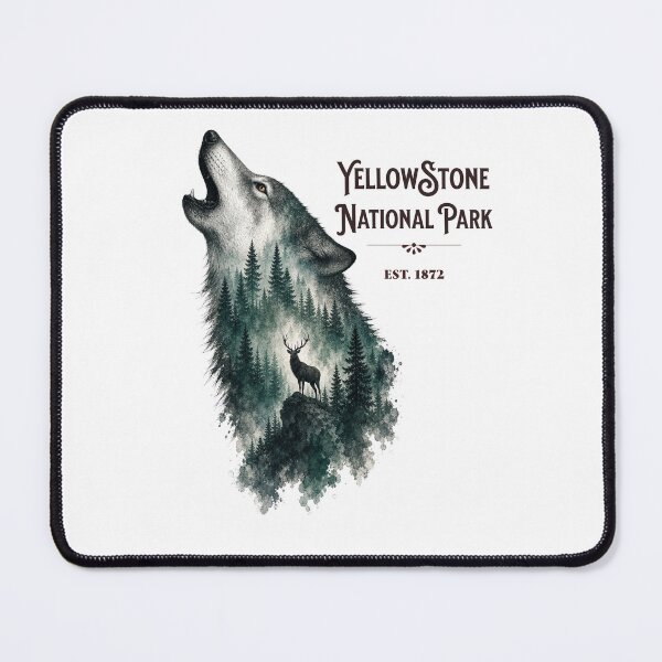 Item preview, Yellowstone National Park Wildlife designed and sold by Birdie and Flynn.
