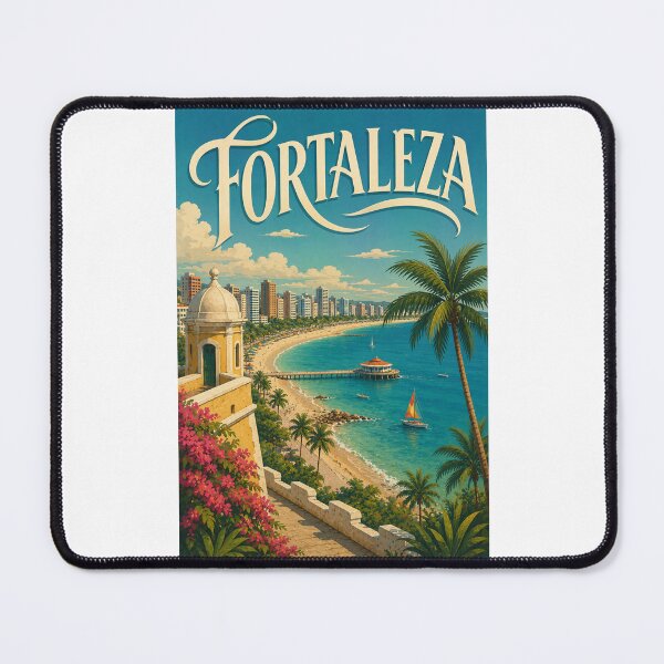 Item preview, Fortaleza Brazil Ceará Coast and Atlantic Waterfront designed and sold by Places On Earth.