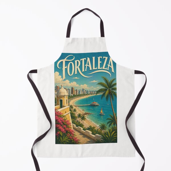 Item preview, Fortaleza Brasil Costa de Ceará y Costa Atlántica designed and sold by Places On Earth.