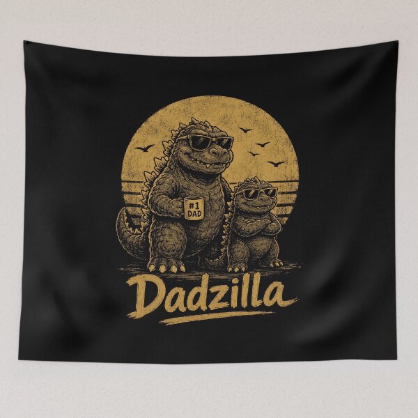 Item preview, Dad Zilla Japanese Monster  designed and sold by Animavera.