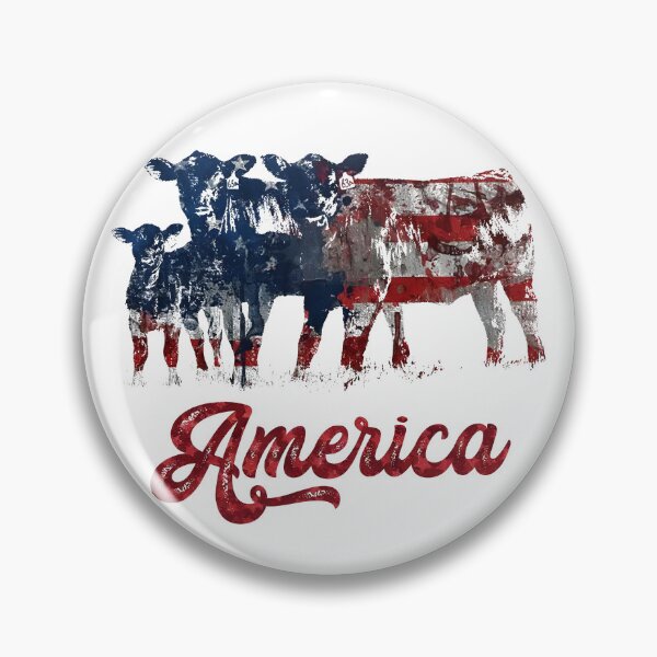 Item preview, America Buffalo Patriotic Vintage Flag Western Rustic Americana Graphic designed and sold by Lexalion.