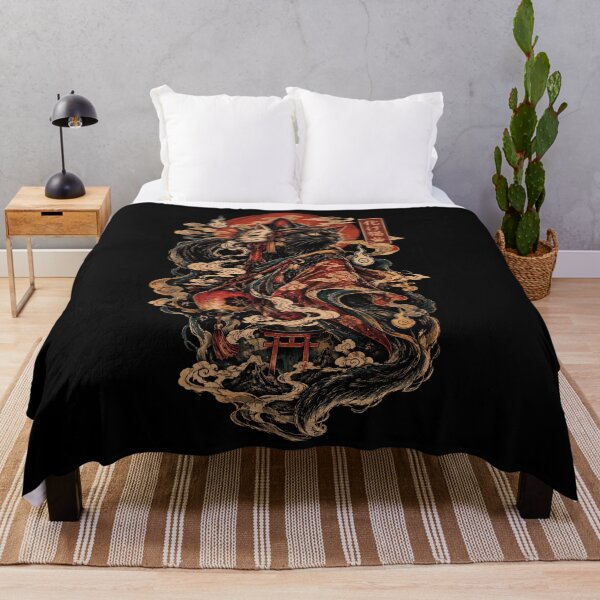 Item preview, Japanese Bakeneko Samurai Kimono Cat designed and sold by ashwiibox.