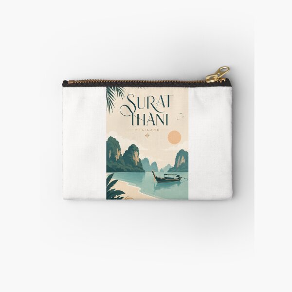 Item preview, Surat Thani Thailand Tropical Coast and Limestone Islands designed and sold by Places On Earth.