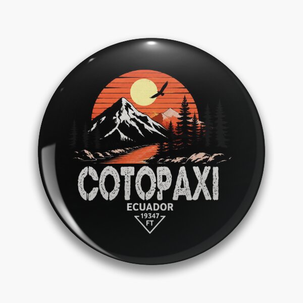 Item preview, Cotopaxi Ecuador Retro designed and sold by Bandnarelle.