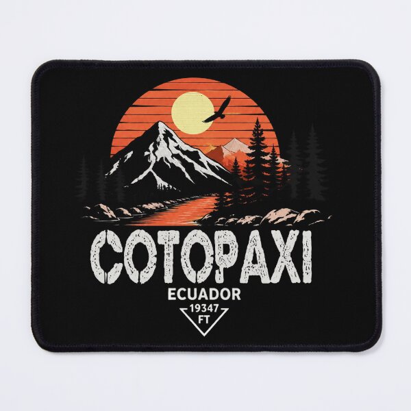 Item preview, Cotopaxi Ecuador Retro designed and sold by Bandnarelle.