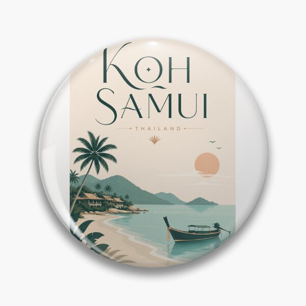 Item preview, Koh Samui Thailand Tropical Beach and Gulf of Thailand designed and sold by Places On Earth.