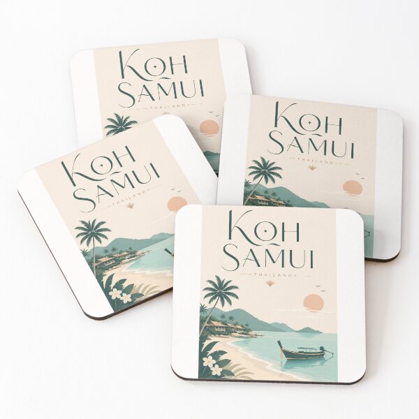 Item preview, Koh Samui Thailand Tropical Beach and Gulf of Thailand designed and sold by Places On Earth.