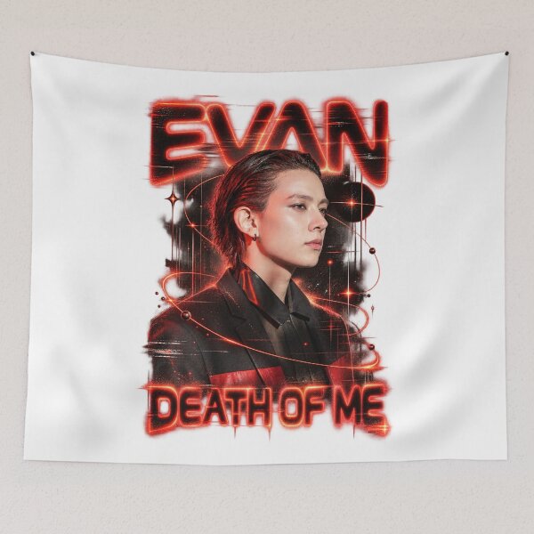 Item preview, EVAN Death of Me Warm Neon Graphic | Stage Visual designed and sold by Valeree Store.
