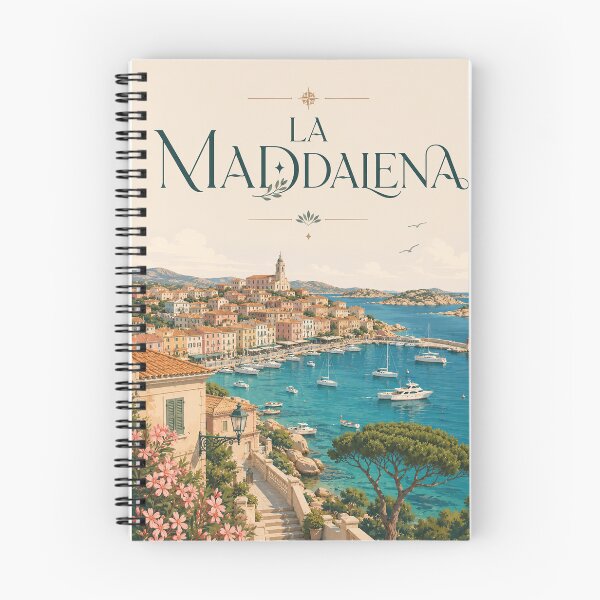 Item preview, La Maddalena Sardinia Archipelago Harbor and Mediterranean Islands designed and sold by Places On Earth.