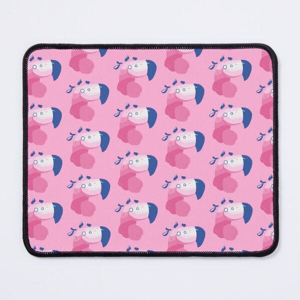 Item preview, CBS Sticker - Cotton Candy Flamingo designed and sold by ClumsyPillbug.