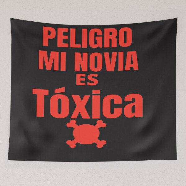 Item preview, peligro mi novia es tóxica designed and sold by pksart1.