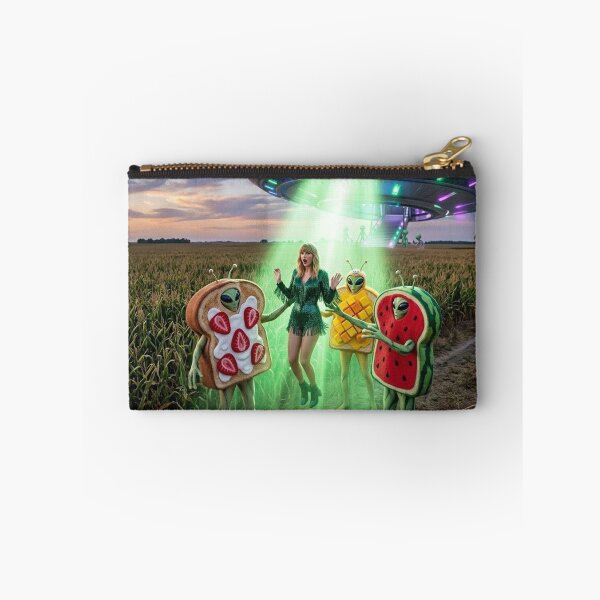 Item preview, Taylor Swift Abducted by Fruit Toast Aliens designed and sold by Uniqueartai.