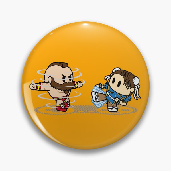 Item preview, Zangief vs Chun Li designed and sold by Bien-o-No.