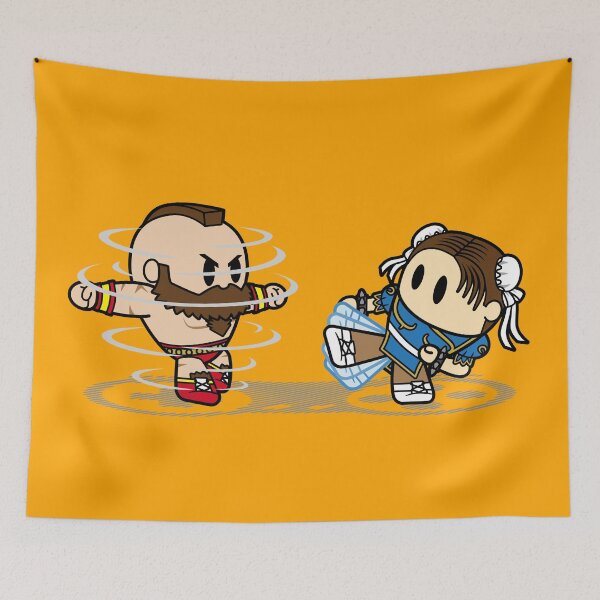 Aperçu de l'œuvre Zangief contre Chun Li créée et vendue par Bien-o-No.