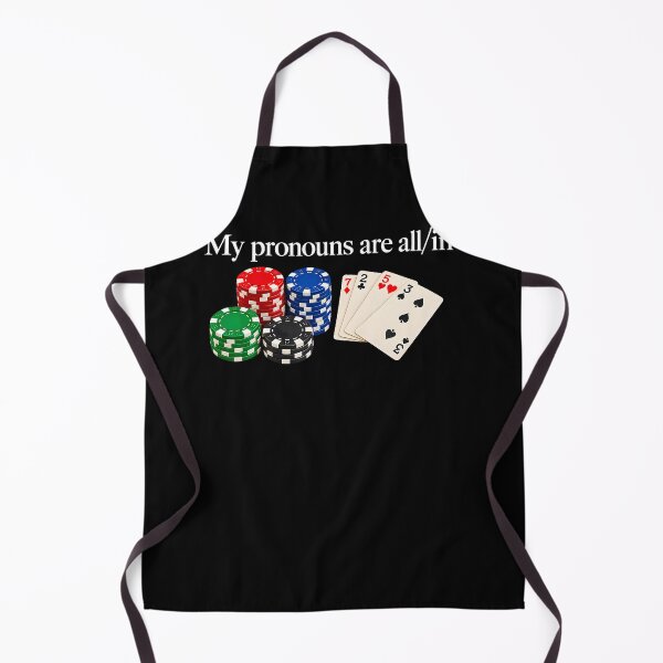 Artikelvorschau, Meine Pronomen sind alle im lustigen Pokerspieler-Glücksspiel entworfen und verkauft von Pider-Vampire.