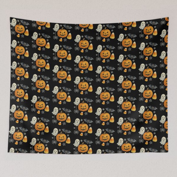 Item preview, Spooky Cute Halloween Watercolor Elements designed and sold by Itjung-Room.