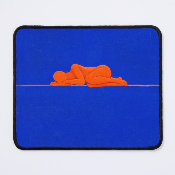 Item preview, "Narrow Ledge" – Modern Abstract Figure Art designed and sold by Moodzu.