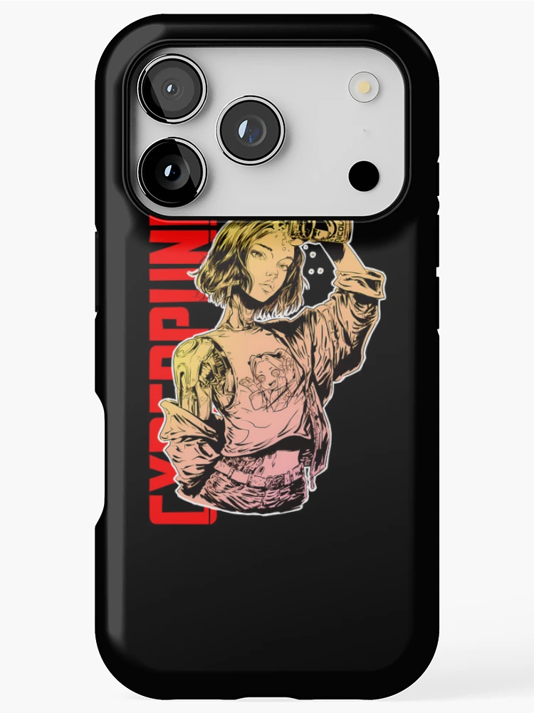 Thumbnail 1 of 4, iPhone Case, Cybergirl Model designed and sold by RickyTidball.