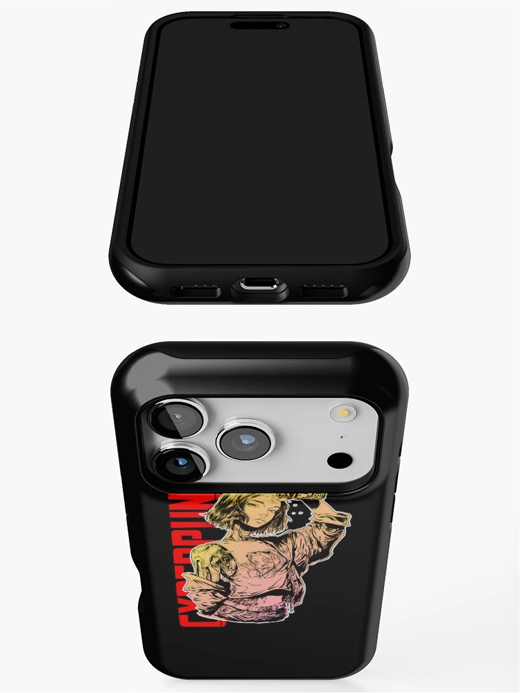 Thumbnail 3 of 4, iPhone Case, Cybergirl Model designed and sold by RickyTidball.