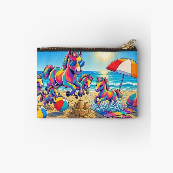 Item preview, Rainbow Horses on a Sunny Beach Adventure designed and sold by Breezes-of-Ida.