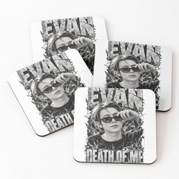 Item preview, EVAN Death of Me White Crack Visual | Minimalist Dark designed and sold by Valeree Store.