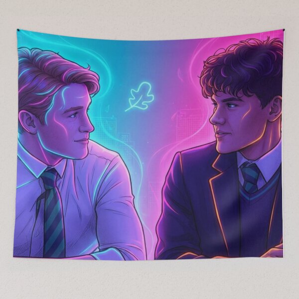 Item preview, Stop My Heart Lgbtq+ Comic Book Art Home Wall Decor Print Poster Pride TV Series Movie Music designed and sold by Mind Space.
