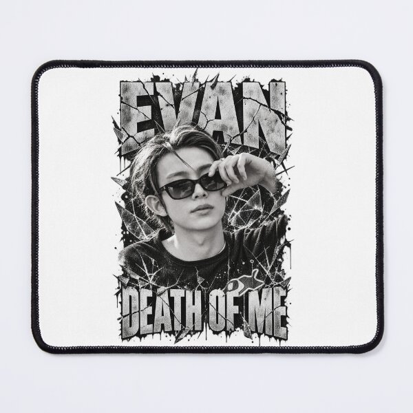 Item preview, EVAN Death of Me White Crack Visual | Minimalist Dark designed and sold by Valeree Store.