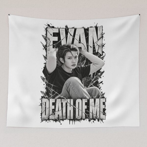 Item preview,  EVAN Death of Me Shattered Glass Visual | Grunge Art designed and sold by Valeree Store.