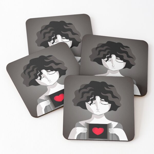 Item preview, woman opening her chest and revealing her heart designed and sold by matintheworld ( delcarmat ).