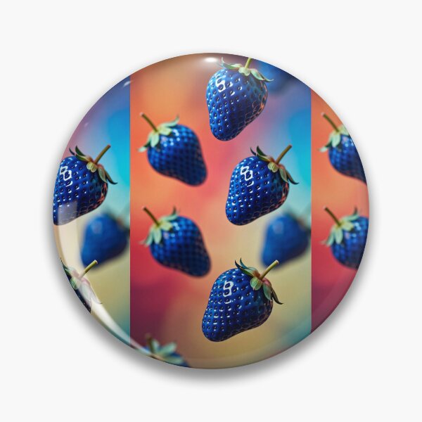 Item preview, Fruit, Strawberries, Blue Strawberries, designed and sold by 4gottenlore.