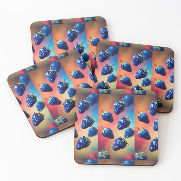 Item preview, Fruit, Strawberries, Blue Strawberries, designed and sold by 4gottenlore.