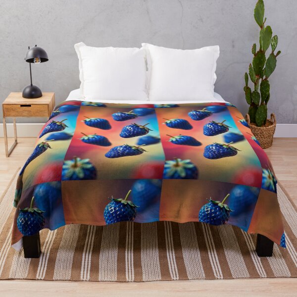 Item preview, Fruit, Strawberries, Blue Strawberries, designed and sold by 4gottenlore.
